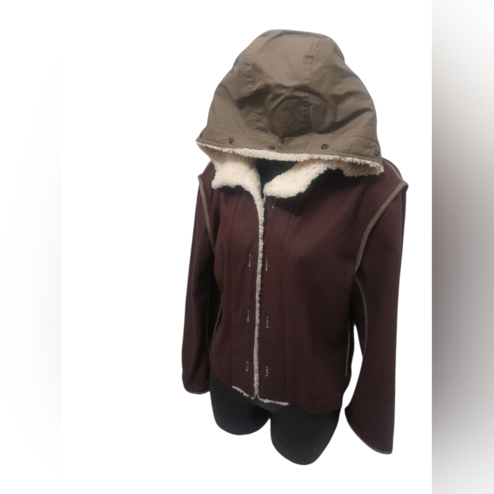 Burberry Brit Wool/Shepra Liner Hood Jacket